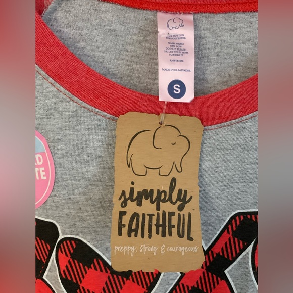 Simply Faithful 3/4 Length Sleeve - Picture 6 of 6